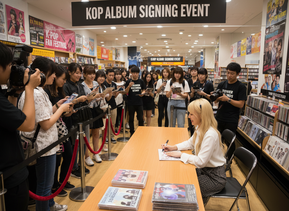 パク・ギュリ『Winter Dreams』発売記念サイン会